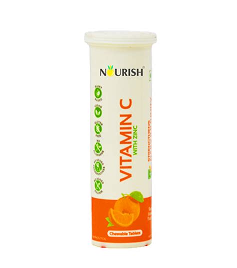 Nourish Vitamin C Chewable Tablets Smartvalue