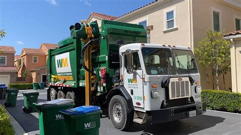 Brand New Waste Management Peterbilt Mcneilus Zr Garbage Truck