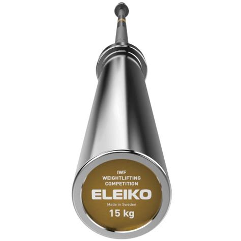 Гриф штанги олимпийский прямой женский Eleiko NxG, 201 см (3060762 ...