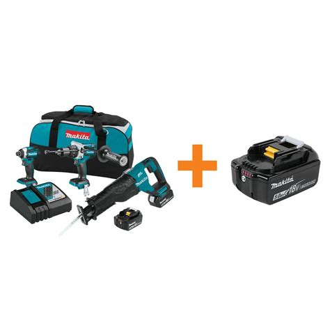 Makita - Power Tool Combo Kits - Power Tools - The Home Depot