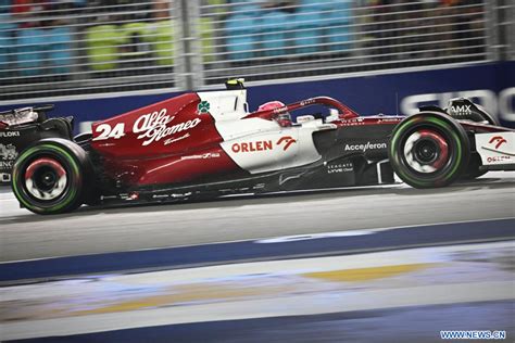 Gran Premio De Singapur De F1 Celebrado En Circuito Callejero De Marina