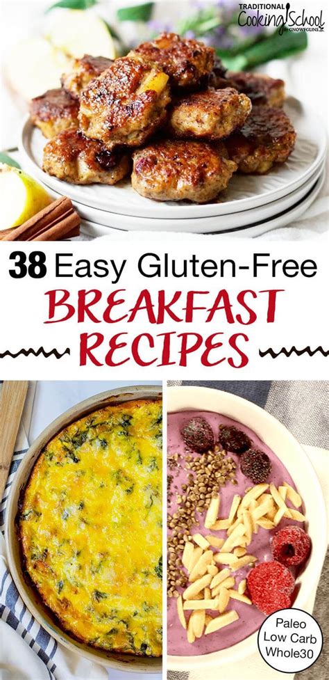 38 Easy Gluten Free Breakfast Recipes Whole30 Paleo Low Carb