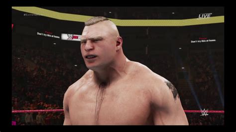 Wwe K Brock Lesnar Vs Rusev Youtube