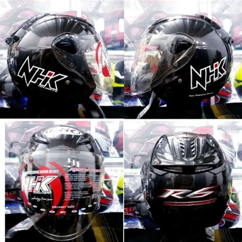 Jual Helm Nhk N Max Solid Star White Sni Dot Original Single Visor