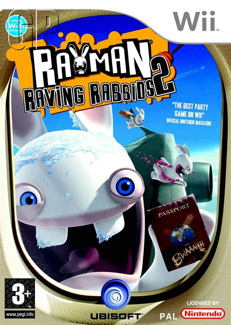 Rayman Raving Rabbids 2: Boxart UK - Pure Nintendo