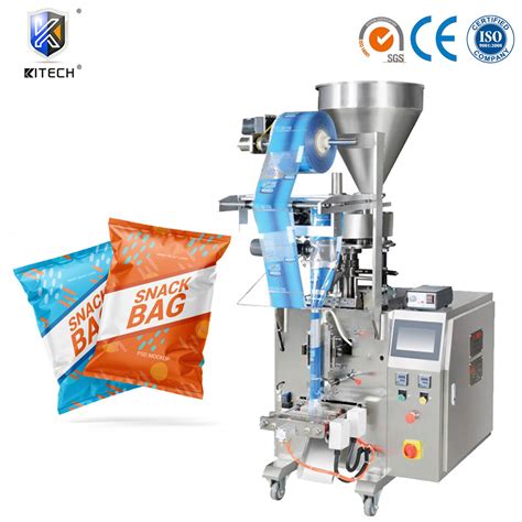 Automatic Weighing With Nitrogen Flushing And Packaging Potato Chips