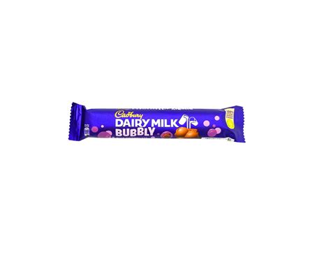 Cadbury Dairy Milk Bubbly Milk Chocolate 28g My Blog