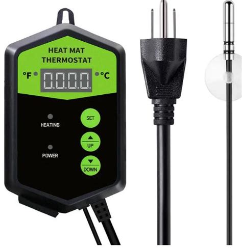 Heat Mat Thermostat - T & T Hydroponic Supplies