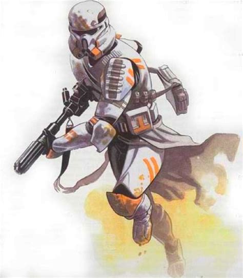 Utapau Airborne Clone Trooper Star Wars Painting Star Wars