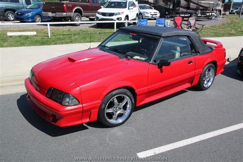 Red Fox Body Mustang Convertible at zMax Raceway