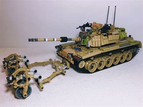 my new M60 Magach Tank [from Panlos] : lepin