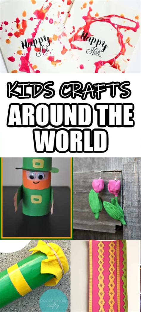 Kids Crafts from Around the World - Week 4 - Made with HAPPY