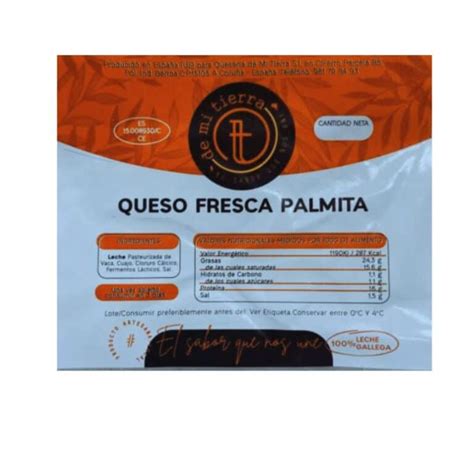 🥇 Queso Palmita 450 Mi Tierra Mándalo Market