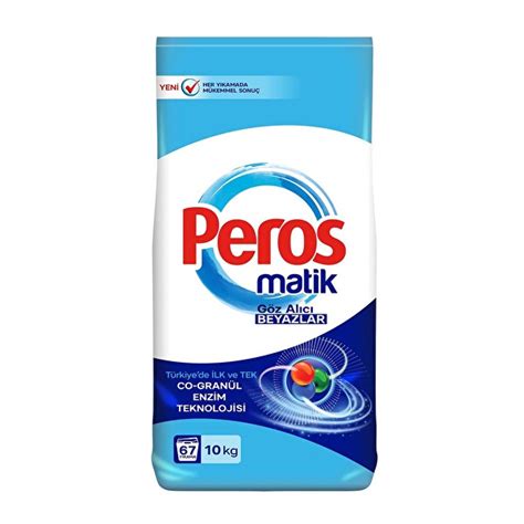 Peros Beyazlar İçin 10 Kg 66 Yıkama | CarrefourSA