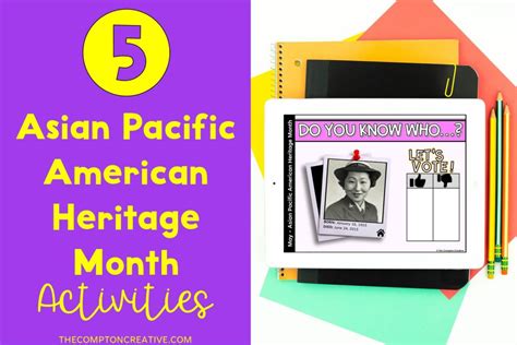 5 Asian Pacific American Heritage Month Activities for Elementary ...