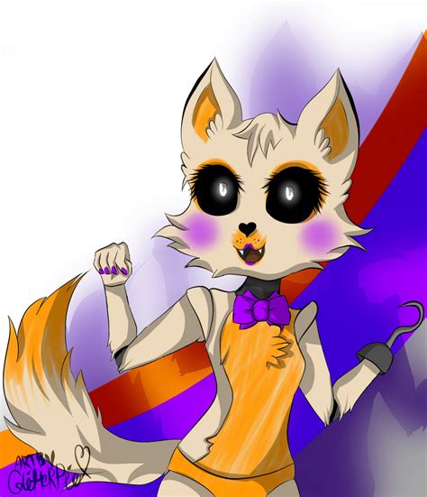 Lolbit Fnaf World By Glittypie On Deviantart