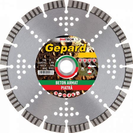 Disc Diamantat Pentru Beton Armat Gepard