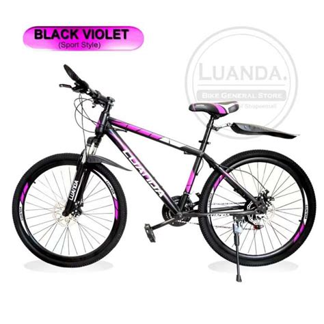 LUANDA Mountain Bike 26 Inch High Carbon Steel Adult Bicycles 3x7 Speed