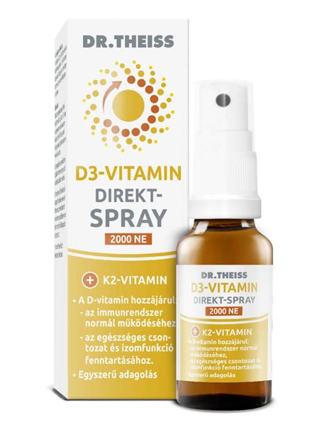 Dr Theiss D Vitamin Ne Direkt Spray Prevenci Patika