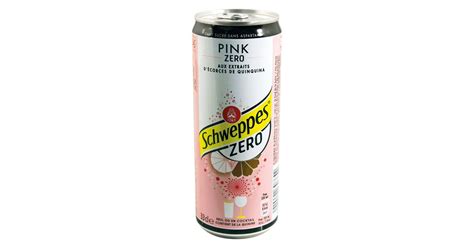 Schweppes Pink Zero X Cl Blik Tonic Frisdrank Drinkcenter Oud