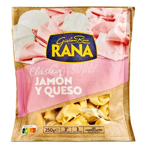 Rana Rana Tortellini De Pasta Fresca Al Huevo Rellenos De Jam N Y