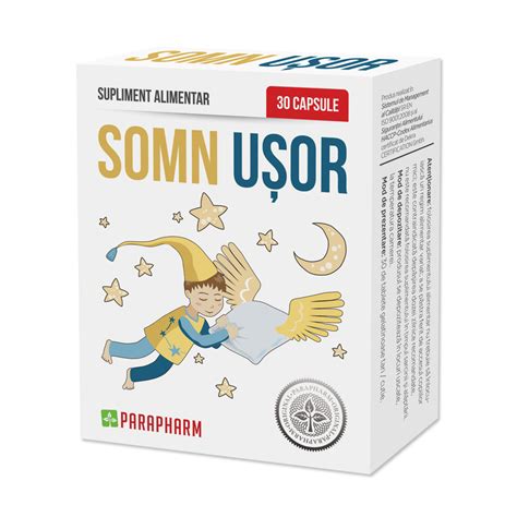 Somn Usor 30 Capsule Parapharm Dr Max Farmacie