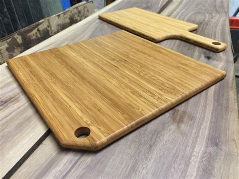 Hardwood Serving Boards Smooth Edge Design