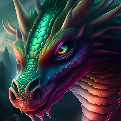 QENSPE 5D Diamond Painting Kits Green Dragon Diamond Art For Adults