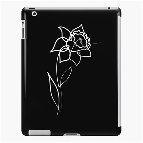 Coque Et Skin Adh Sive Ipad Art Minimal De Fleur De Jonquille