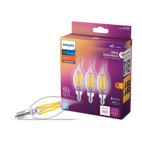 Philips Led Ultra Definition Dimmable Eye Comfort Technology Soft