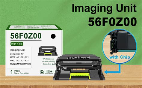 Amazon.com: 56F0Z00 Imaging Unit (High Yield, Black) 1-Pack Replacement ...