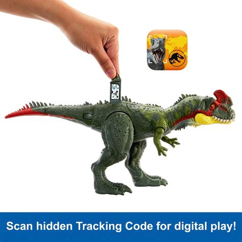 Jurassic World Dinosaurier Figur Gigantic Tracker Sinotyrannus Smyths