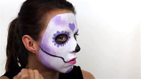 Beginners Sugar Skull Face Painting Tutorial Snazaroo 1 Youtube