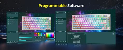 Amazon Sbockeeb Wireless Creamy Pink Mechanical Keyboard Hot Swappable Custom Keyboard