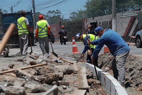 Trecho da avenida Francisco Marengo passa por revitalização Diário de