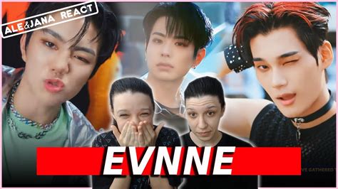 MV REACTION EVNNE 이븐 TROUBLE YouTube