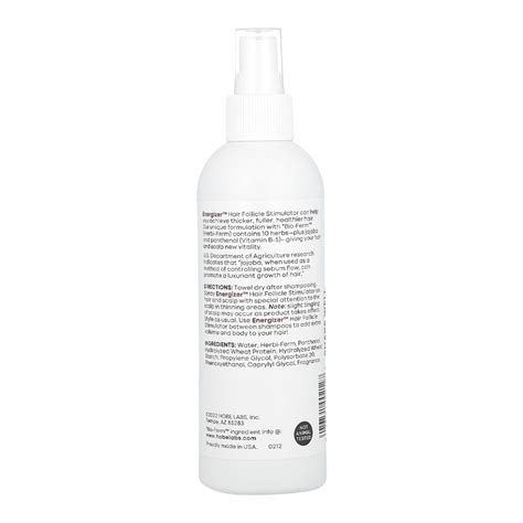 Hobe Labs Energizer Hair Follicle Stimulator Spray - 237ml at Nice One KSA
