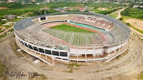 Progress Of Work On The Ongoing Sekondi Essipong Stadium After 4 Years