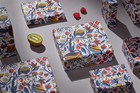 Gloria Patisserie Packaging Behance