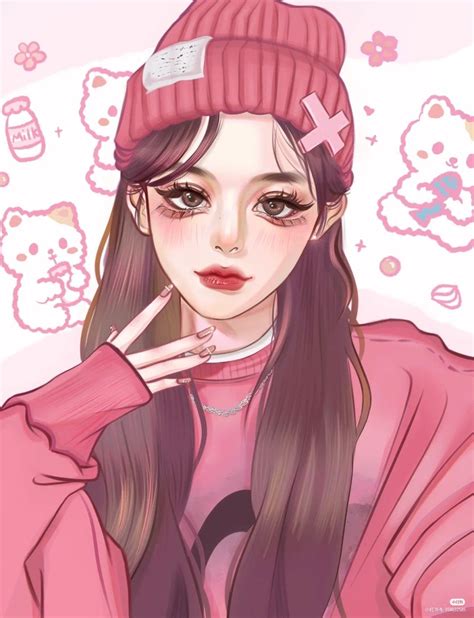 Ghim Trên Dibujos De Chicas Kawaii Trong 2024 Dễ Thương Hình  Hoạt Hình