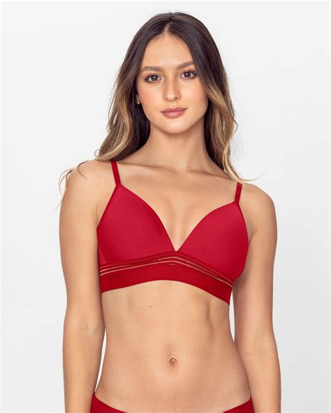 Plunge Wireless T Shirt Bra Leonisa