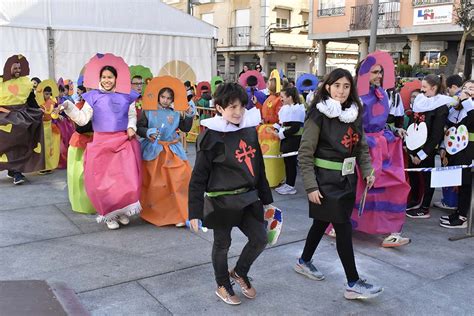 Los Escolares Protagonizan La Apertura Del Carnaval En Guijuelo