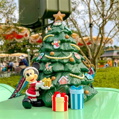 Tokyo Disneyland Christmas Tree Popcorn Bucket • TDR Explorer