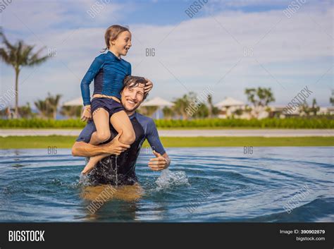 Father Son Having Fun Image And Photo Free Trial Bigstock