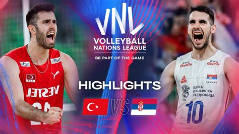 TUR Vs SRB Highlights Week 3 Men S VNL 2024