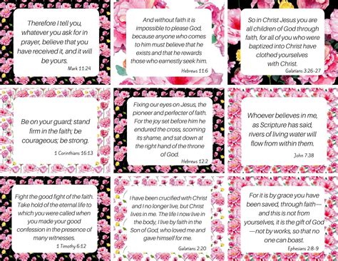 100 Amazing (and FREE) Printable Scripture Cards