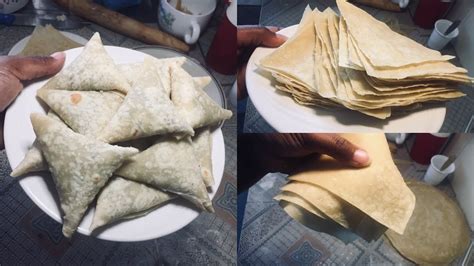 Home Made Samosa Pockets And Sheets How To Make Samosa Pockets