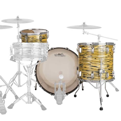 Ludwig Classic Maple 24in Pro Beat 3pc Shell Pack Lemon Oyster