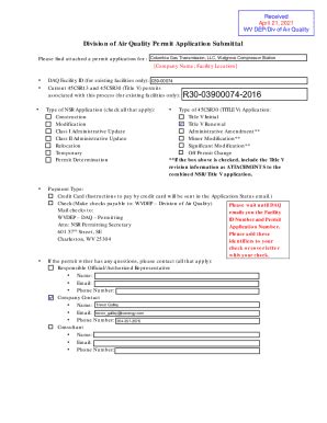 Fillable Online Dep Wv Title V Guidance And Forms West Virginia