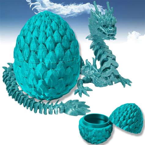 Amazon ALVBELLS 3D Printed Dragon Toys With Mystery Dragon Scale